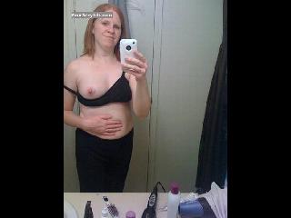 My Medium Tits Topless Selfie by Cheryl S.